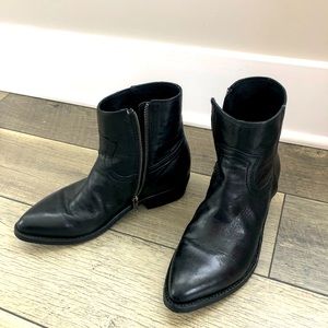 Frye Booties Black Sz 8